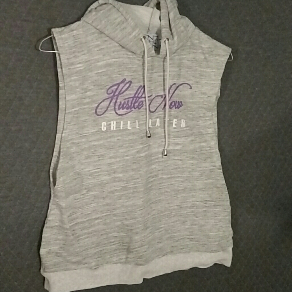 Cutoff hoodie